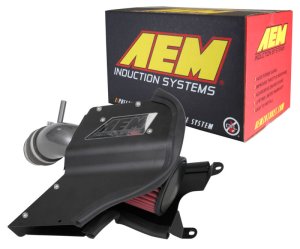 Hyundai Elantra Performance Air Intake - AEM Induction - Cold Air Intake System - Gunmetal Gray - `18-`19